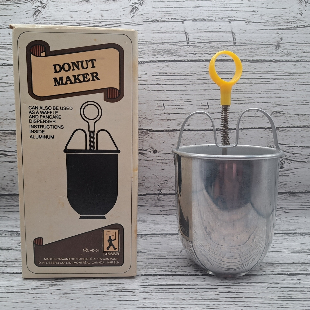 Vintage Aluminum Donut Maker